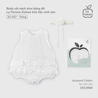 La Pomme SS26.T5.2 tổng hợp mã cộc và body cho bé 0m-12m