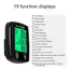 Máy tính xe đạp GPS Đồng hồ tốc độ có dây Xe đạp chống nước Máy tính LCD Răng xanh Tốc độ đi xe đạp Giá đỡ Đồng hồ đo tốc độ Phụ kiện ngoài trời mới