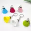 Móc khóa cầu lông mini sáng tạo dễ thương, móc chìa khóa xe, treo túi, phụ kiện trang sức, quà tặng club mới