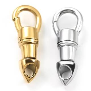 [KJ] Móc Carabiner bằng thép không gỉ 304 ngoài trời để leo núi và du lịch [Mới]