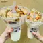 Bigapple 10 / 50 Chiếc Cốc Nhựa Dùng Một Lần Cho Trà Bong Bóng, Snas, Món Tráng Miệng, Người Lớn & Trẻ Em RDG