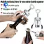 Dành cho Dụng cụ mở rượu vang Bánh răng Spur đòn bẩy dày đa chức năng 2 trong 1, Tay cầm thoải mái- Lý tưởng cho rượu vang & rượu sâm panh