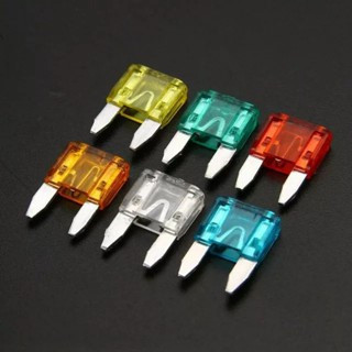 20PCS Cầu chì dẹp chân to 32V đủ các giá trị 1A - 50A cho ô tô, xe máy chính