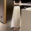 Phong Cách Hàn Quốc Ánh Sáng Đơn Giản Thiết Kế Phong Cách Trưởng Thành Niche Culottes Nữ Xuân Hè Phong Cách Mới Thời Trang Nhiều Lớp Tính Khí Phù Hợp Với Đẹp Phong Cách Phương Tây Ngọt Ngào Màu Trơn Phong Cách Hot Dai