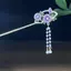 WHX - Kiểu tóc kiểu Trung Quốc mới Trâm cài tóc kiểu cổ Trâm cài tóc sườn xám Hán phục Trâm cài tóc