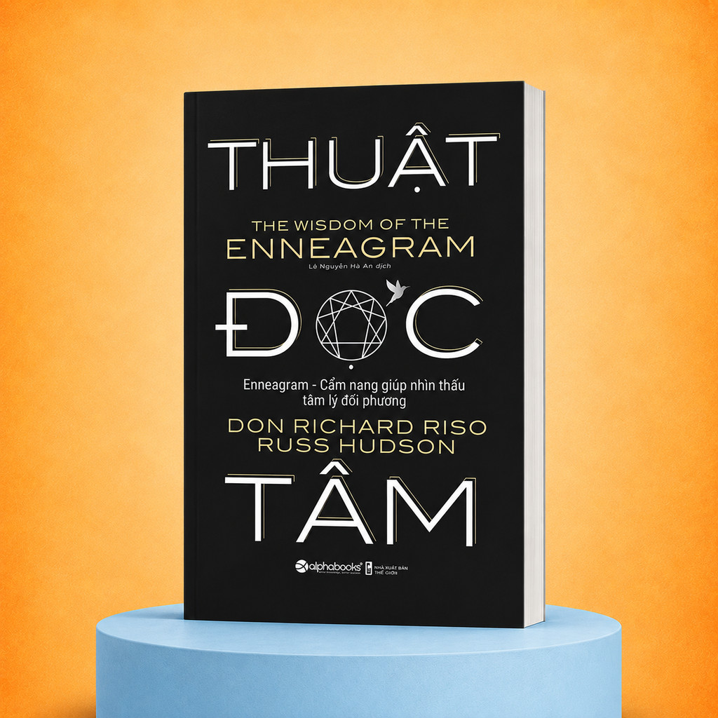 Sách - Thuật Đọc Tâm - Enneagram - Cẩm nang giúp nhìn thấu tâm lý đối phương (Alpha Books)