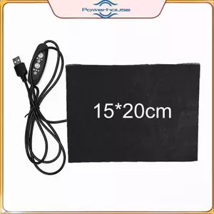 POWER Sợi Carbon USB Điều khiển nhiệt độ Tấm sưởi ấm Tấm sưởi ấm 3 bánh DIY Nhiệt.