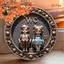 HELLOYOUNG Trang trí tường phòng tắm cổ điển, Nghệ thuật treo tường khung sắt có in HD, Giọng nhà độc đáo cho nội thất hiện đại