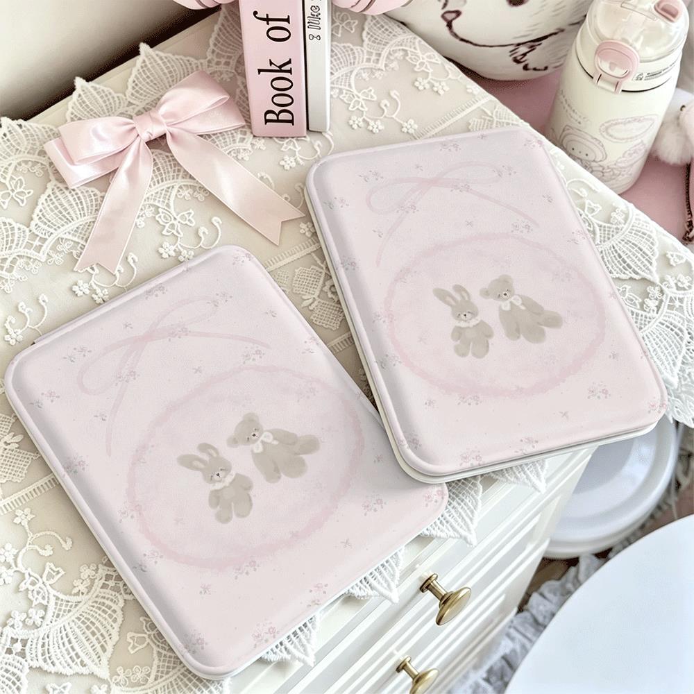 Bóng thỏ dưới ánh trăng Tiện lợi cho làm đẹp & du lịch Gương gấp đa năng, gọn nhẹ