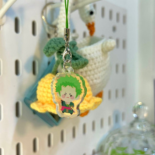 Dây treo điện thoại, Móc khóa Once Piece Đảo Hải Tặc Luffy Zoro