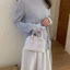 GC2 Lưới Vỏ Túi Nữ Phiên Bản Hàn Quốc Thời Trang Tay Sling Đi Lại Đa Năng Đơn Giản Túi Đeo Vai CG2