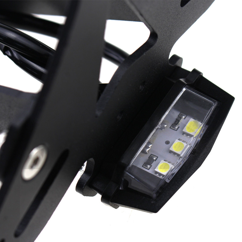 Dành Cho Xe Yamaha MT09 2021 – 2024 Đuôi Ngắn Giá Đỡ Biển Số Sửa Đổi Tấm Giá Đỡ