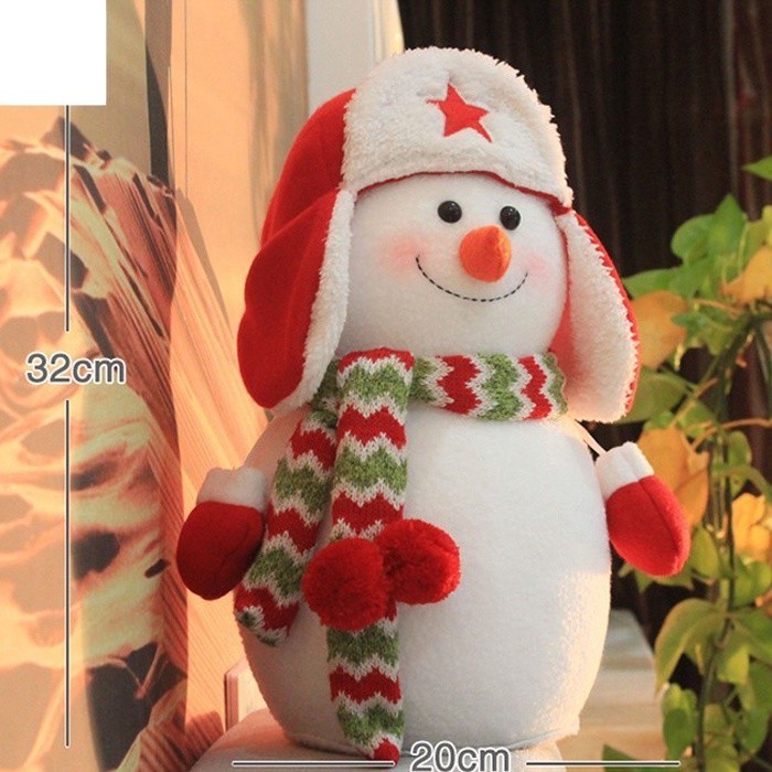 Người tuyết bông giáng sinh trang trí Noel - quà tặng Noel