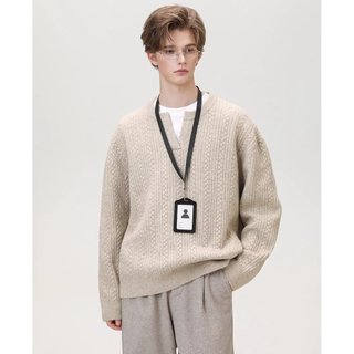 Áo len dệt kim nam ESEA phong cách Harajuku Nhật Bản, unisex chất lượng cao