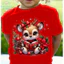COD (Hồ Chí Minh)DREAMY BABY Áo thun Noel 2024, áo thun ngắn tay cho trẻ em trai và gái A219
