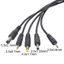 Cáp nối dài bộ chia nguồn GODD 5V USB sang 5 5x2 1mm 4 0x1 7mm 2 0x0 6mm 2 5x0 7mm 3 5x1 35mm cho bàn chải đánh răng điện