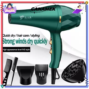 Máy sấy tóc CANAMEK Máy sấy tóc có bộ khuếch tán Bàn chải tóc Máy sấy tóc có hương thơm Máy sấy tóc công suất cao 800W CSF