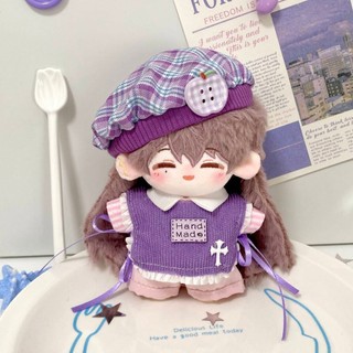 10cm Quần Áo Cho Bé Sao Biển Cơ Thể Bình Thường Cotton Búp Bê Quần Áo Labubububu Quần Áo Cho Bé Taro Puree Bobo Thiết Kế 4.3