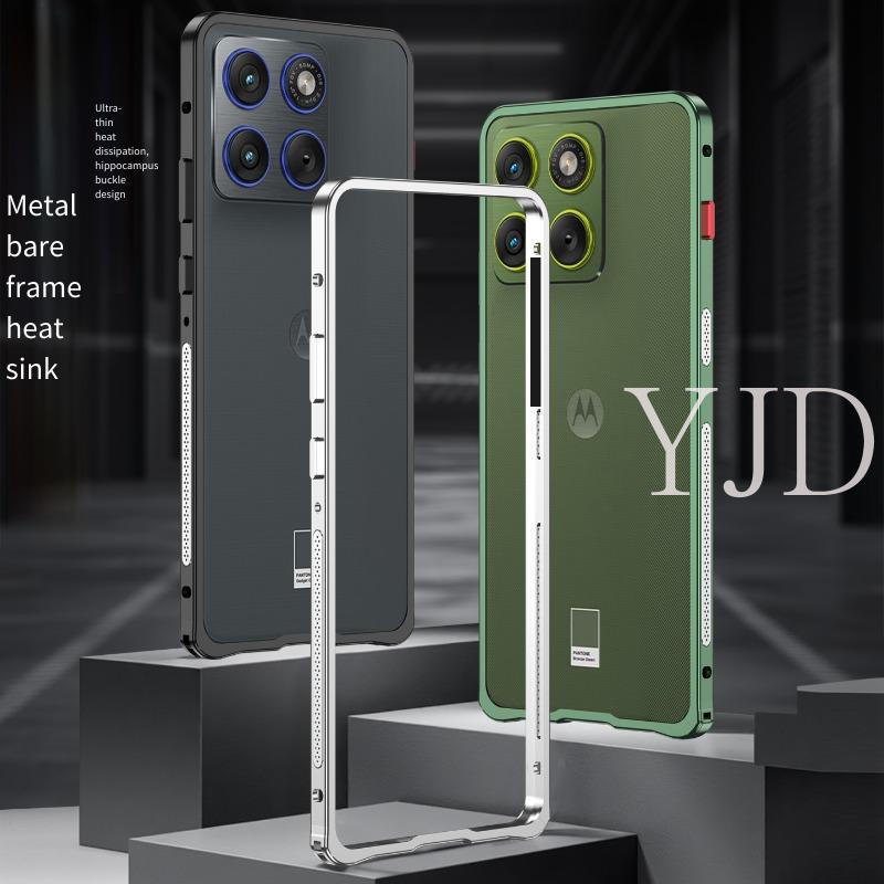 Ốp Lưng Cho Motorola Edge 70 Moto X70 Air Metal Trần Khung Tản Nhiệt Chống Rơi Vỏ Điện Thoại