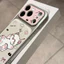 Ốp điện thoại iPhone Happy Cat Bao da mềm cao cấp đựng máy ảnh - iP 7/8/X/XS/XR/11/12/13/14/15/16/17/Plus/Air/Pro/Max