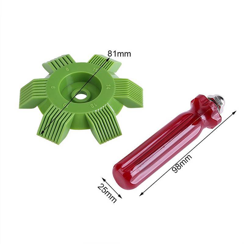 AN.MART Máy Điều Hòa Làm Sạch Vây Lược Bàn Chải Bình ngưng Tản Nhiệt Inox VN