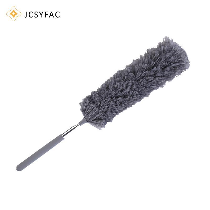 JCSYFAC Có Thể Thu Vào Duster Bằng Thép Không Gỉ Tay Cầm Dài Bàn Chải Bụi Xe Hộ Gia Đình Dụng Cụ Vệ Sinh Microfiber Bụi Mới
