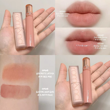 Da Vàng Được Hỏi Crazy Korea romand Angel Light Syrup Lip Gloss Water Gloss Mirror Lip Gloss Lip Gloss 01 / 02 / 06 / 03