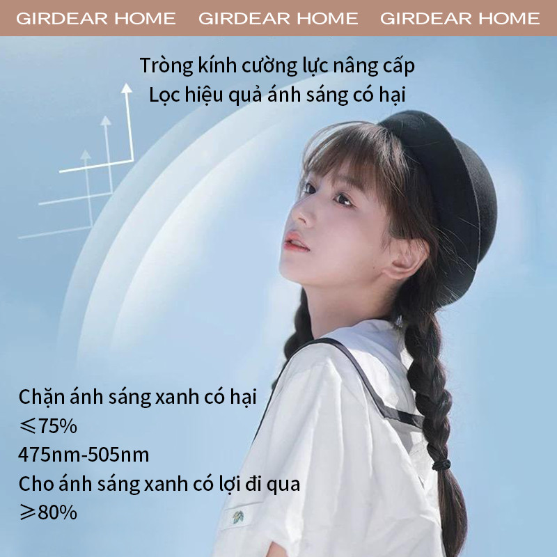 Girdear Home Kính Mát Vuông Hàn Quốc Dành Cho Nữ Phong Cách Cao Cấp Lái Xe Chống Tia UV Phân Cực Kính Chống Nắng Thời Trang Unisex, FW-BLACK