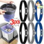 Dây đựng rác có thể điều chỉnh - Dây cao su có thể điều chỉnh - Dây rút Nylon đàn hồi - Dây buộc du lịch ngoài trời có thể tái sử dụng - Hộp đựng rác Băng cố định / Giao hàng miễn phí
