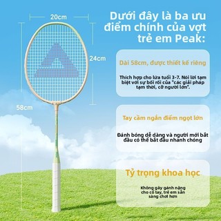Vợt cầu lông cho trẻ em – Bộ tập luyện cho người mới bắt đầu, siêu nhẹ & bền bỉ