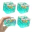 FUHUIOT Ocean Squishy Balls, Ice Cube Maltose Đồ chơi cảm giác tự kỷ, Đồ chơi Squishy siêu mềm trong suốt cho trẻ em Quà tặng thư giãn