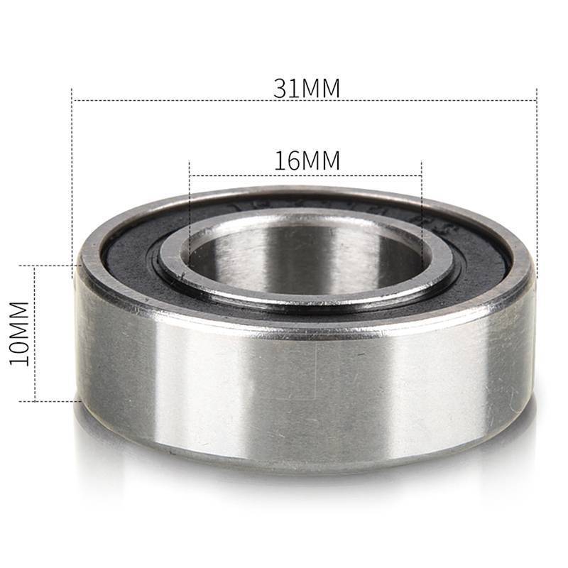 2 Vòng bi đáy trung tâm 163110 2RS cho xe đạp leo núi Giant, phụ kiện xe đạp