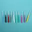 < Honeyba > 10 Chiếc Bàn Chải Micro Có Thể Uốn Cong Dùng Một Lần Microbrush Applicators Nối Mi Nối Mi Keo Làm Sạch Bàn Chải Lông Mi Cho Lông Mi Đẹp