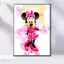 Disney Màu Nước Mickey Và Vịt Donald Poster Không Khung Tranh Canvas Bắc Âu Trang Trí Phòng Trẻ Em