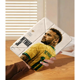 Ốp Lưng Neymar Cho iPad Air 4/5/6/7/8 Pro 11 12.9 Y-fold Neymar 10 cho iPad A16 Gen 12 11 10 9 8 7 6 5 Mini6/7