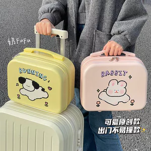 🔥Túi Xách Du Lịch Nhỏ Gọn Mini Hộp Đựng Mỹ Phẩm Di Động Di Động Phong Cách Mới Vali Hộp Bảo Quản Mỹ Phẩm Khoảng Cách Ngắn Có Thể Treo 47cm Vali Có Thể Lên Máy Bay