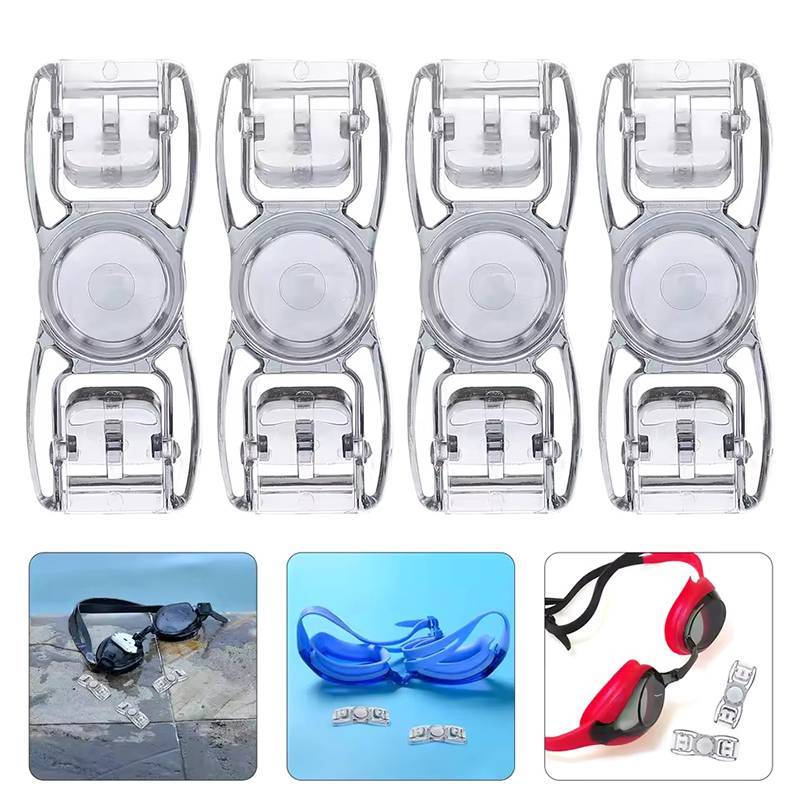 [KvJJL-t] 1 Cặp Kính Bơi Bule Lo Điều Chỉnh Dây Đeo Nút Dây Buộc Kẹp Kết Nối Kính Bơi Bule Mới