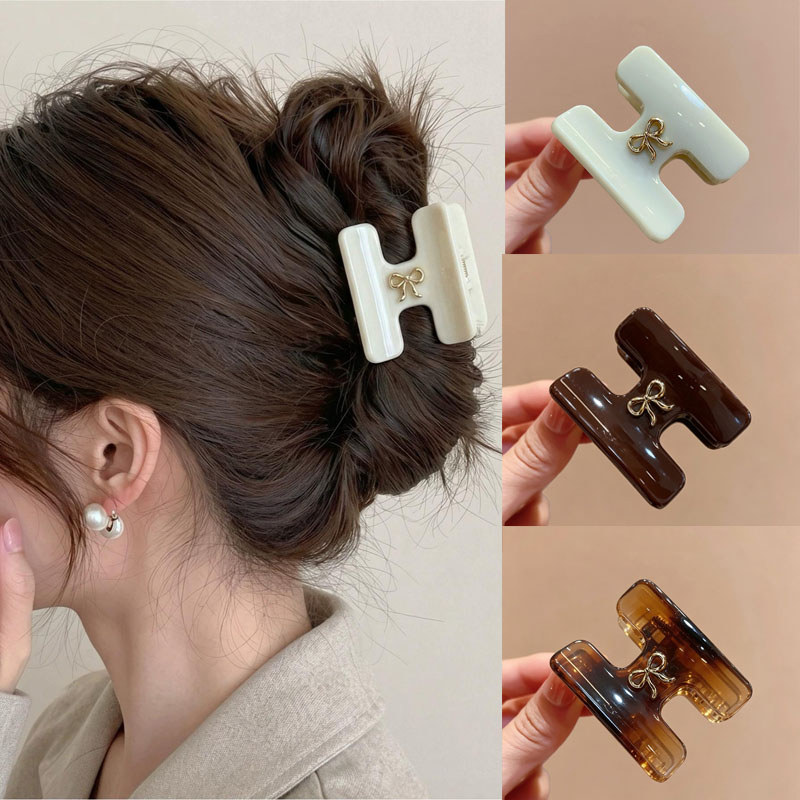 Kẹp tóc chữ H Hàn Quốc Kẹp tóc nữ cá mập