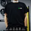 Nam 200GSM Attitude Volkswagen RS sửa đổi dòng xe in chữ hạng nặng 100% Cotton cao cấp Áo thun ngắn tay để mặc hàng ngày