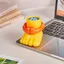 LACYESUK Bóp Móc Khóa, Phát Sáng Bật Sáng Báo Chí Âm Thanh Bật Sáng Lên Đồ Chơi Fidget, Âm Thanh Di Động Sáng Tạo Có Thể Bấm Treo Mặt Dây Chuyền Thi