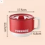 Nồi Lẩu Điện Di Động Mì Nhanh Nồi Điện Skillet Có Lớp Phủ Chống Dính Cho Bít Tết Trứng Chiên Cơm Ramen Yến Mạch Súp
