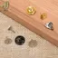 30 Cái / bộ Đồng Bướm Ly Hợp Huy Hiệu Pin Ba Bóp Khóa DIY Làm Trâm Cài
