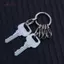 AqToCna Kim Loại O Vòng Lò Xo Móc Khóa Với 5 Chiếc Móc Bu Lông Cho DIY Có Thể Mở Vòng Carabiner Móc Khóa Kết Nối AqToCna