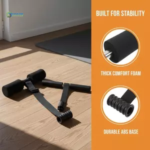 Dây uốn cong Hamstring cho tập luyện Hamstring và Ab Dây uốn cong chân dễ dàng phù hợp cho Squats tại phòng tập thể dục tại nhà mới