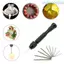 Unstop * 1 Bộ Mũi Khoan Tay Bằng Thép Epoxy Vise Với 10 Mũi Khoan Thủ Công Máy Khoan Mini