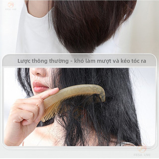 Lược Đệm Không Khí Lông Tơ Cao Đầu Lâu Massage Cong Xương Lược Nam Nữ Lược Tóc Khô Ướt Đa Năng