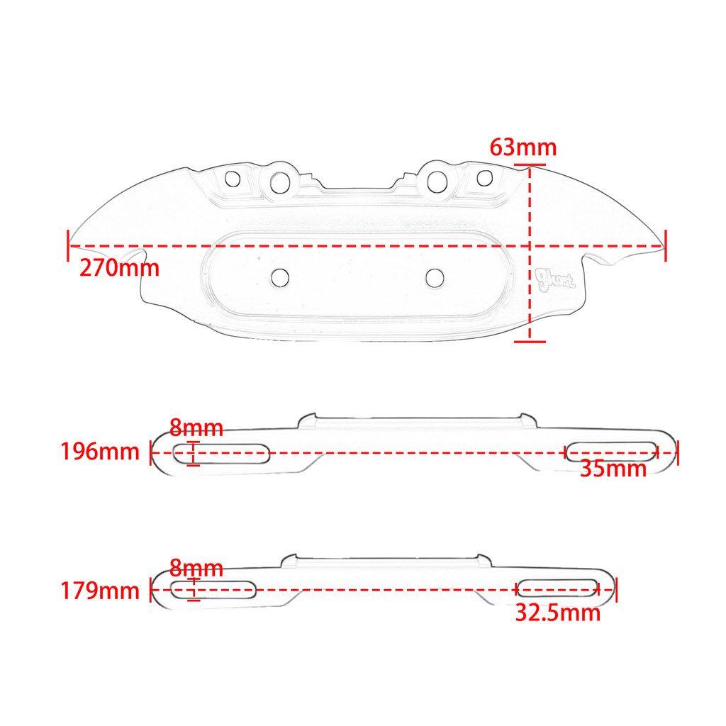 FENDER Xe Máy Phía Sau Bắn Vệ Biển Chắn Bùn Phù Hợp Với Sửa Đổi Đuôi Ngắn Biển Giá Đỡ Biển Số Khung Biển Số Cho Vespa Sprint Primavera 150 Tất Cả Năm