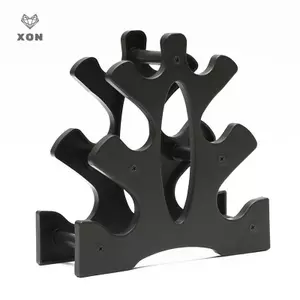 Giá đỡ quả tạ 3 tầng cho phòng tập và văn phòng - Mina