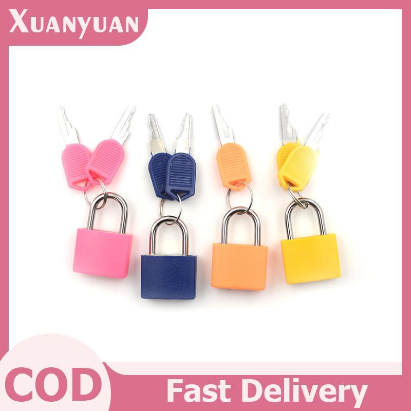 XUAN Ổ khóa thép chắc chắn Ngăn kéo vali du lịch Khóa ký túc xá có 2 phím VN
