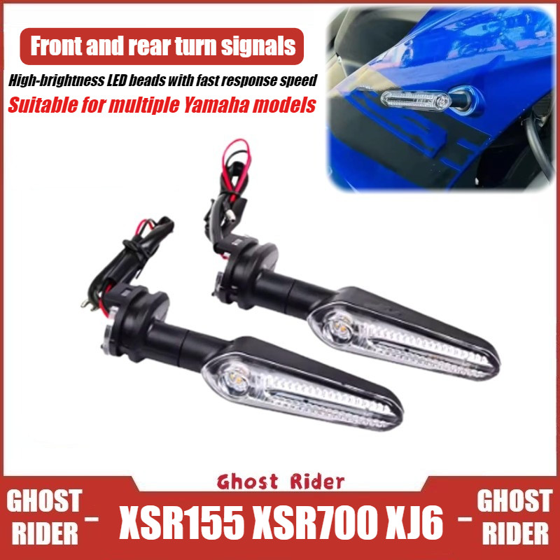 Dành Cho Xe Yamaha XSR125 XSR155 XSR700 FZ16 XJ6 LED Trước & Sau Đèn Báo Tín Hiệu Xe Máy Hướng Đèn
